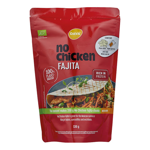 DAVA organic No Chicken Fajita