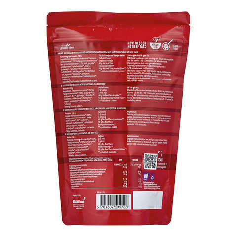 DAVA organic No Beef Taco