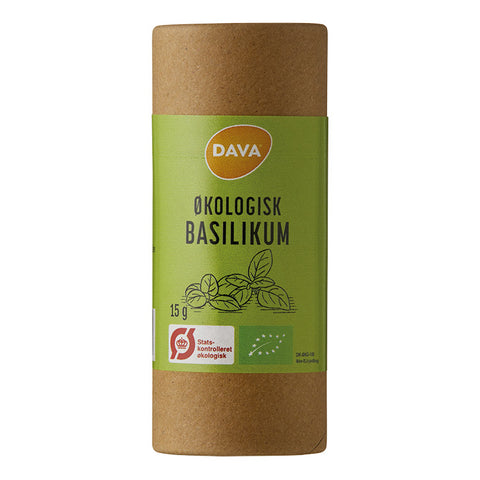 DAVA øko basilikum 15 g