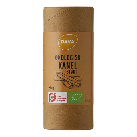 DAVA øko kanel, stødt 35 g