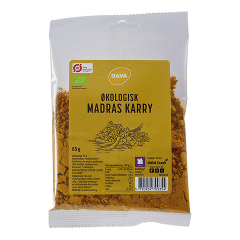 DAVA øko madras karry 65 g