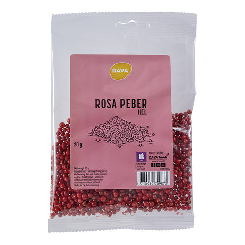 DAVA hel rosa peber 20 g