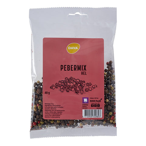 DAVA hel pebermix 40 g