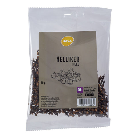 DAVA hele nelliker 30 g
