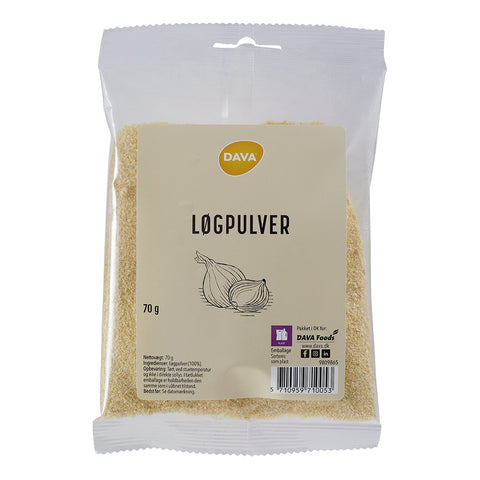 DAVA løgpulver 70 g