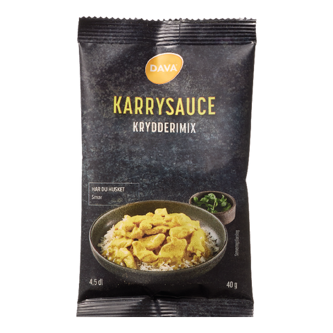 DAVA karrysauce krydderimix 40 g