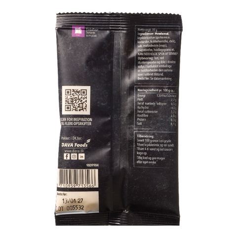 DAVA curry sauce spice mix 40 g