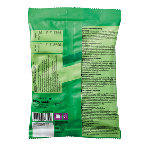 DAVA Proteinchips Gräddfil och Lök