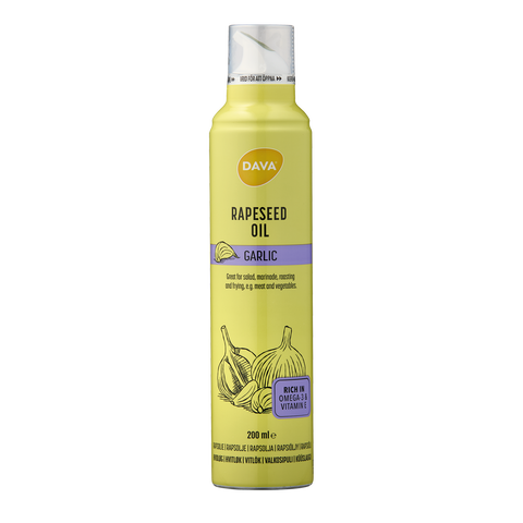 DAVA Rapeseed Oil Garlic 200 ml