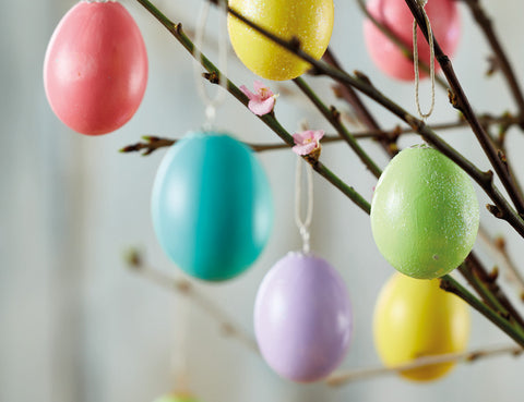 Sådan puster og maler du æg til påske