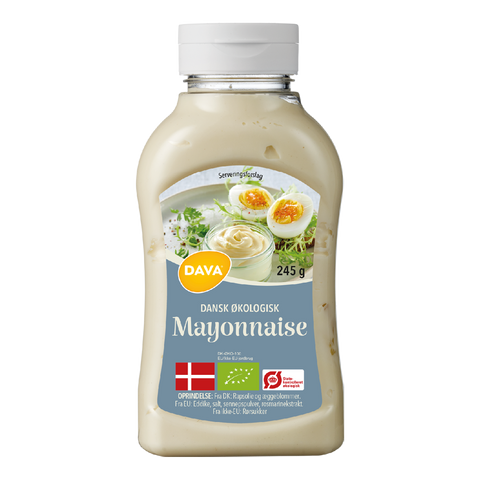 DAVA ekologisk majonnäs 175 g