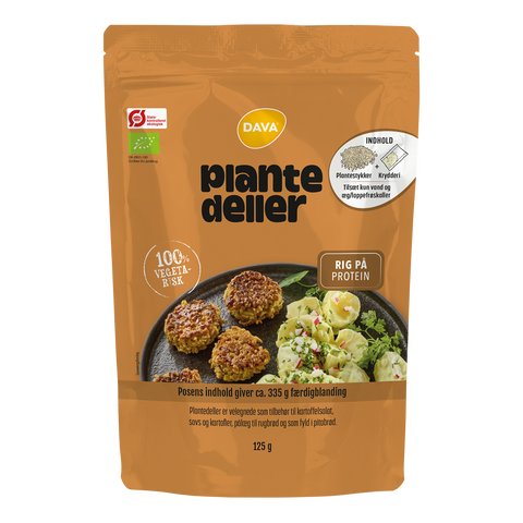 DAVA øko plantedelle 125 g