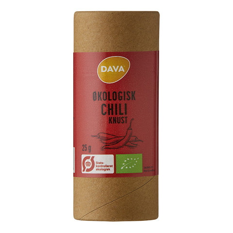DAVA Bio-Chili, zerkleinert 25 g