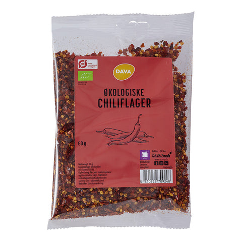 DAVA øko chiliflager 60 g