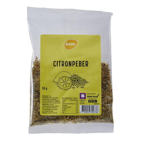 DAVA citronpeber 55 g