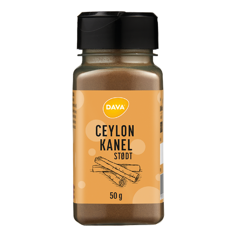 DAVA stødt Ceylon kanel 50 g