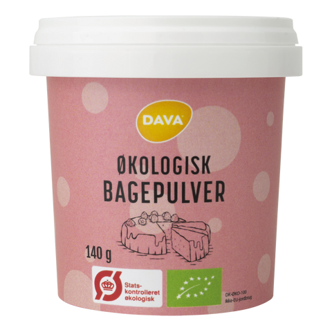DAVA øko bagepulver 140 g