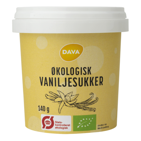 DAVA øko vaniljesukker 110 g