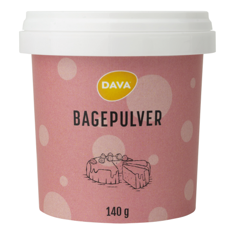 DAVA bagepulver 140 g