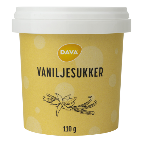DAVA vaniljesukker 110 g