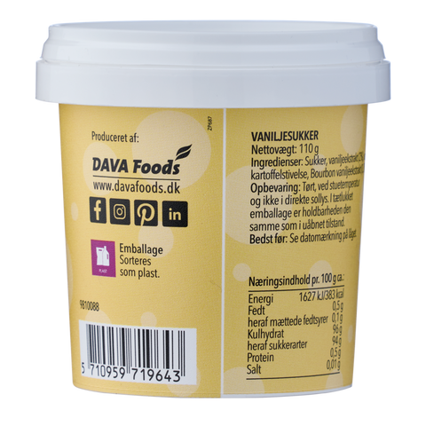 DAVA vanilla sugar 90 g