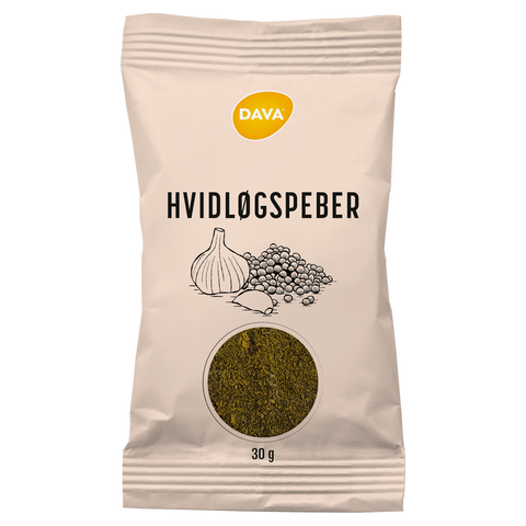 DAVA hvidløgspeber 30 g ps