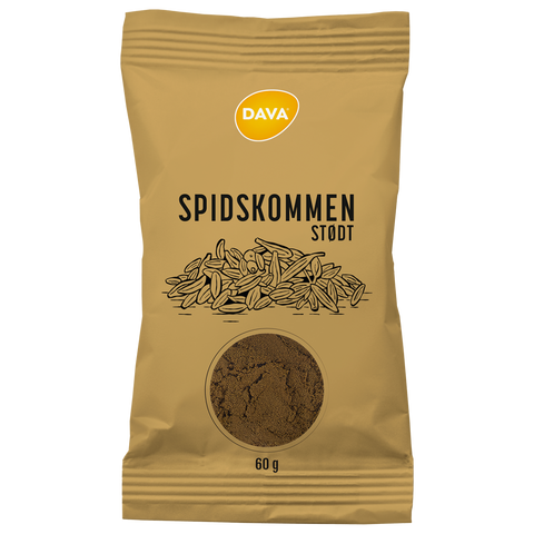 DAVA stødt spidskommen 60 g ps