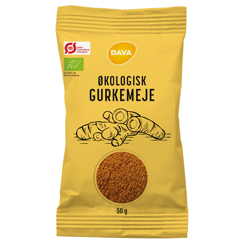 DAVA øko gurkemeje 50 g ps