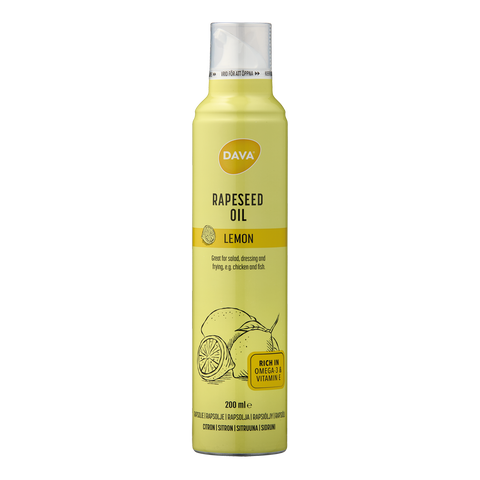 DAVA Rapsöl Zitrone 200 ml