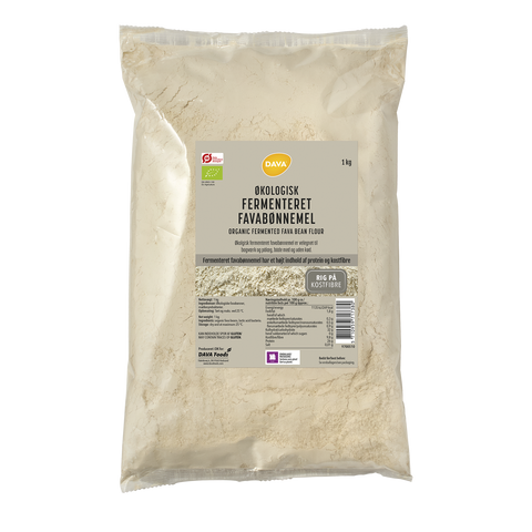DAVA fermenteret favabønnemel