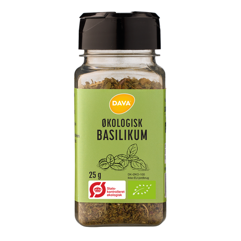 DAVA øko basilium i plastikbøtte