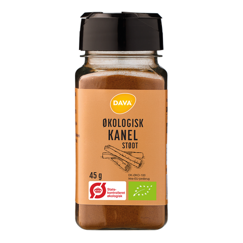 DAVA øko stødt kanel i plastikbøtte