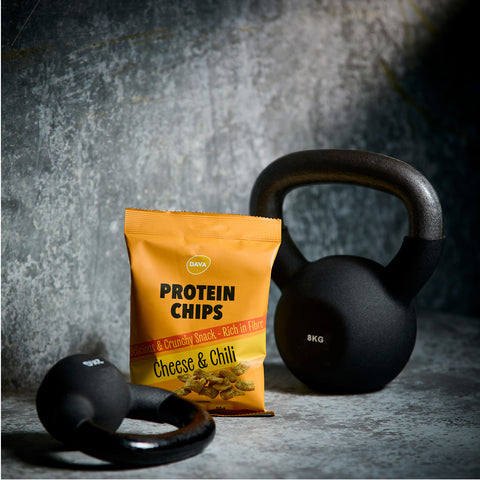 DAVA Protein Chips, Cheese & Chili 49 g