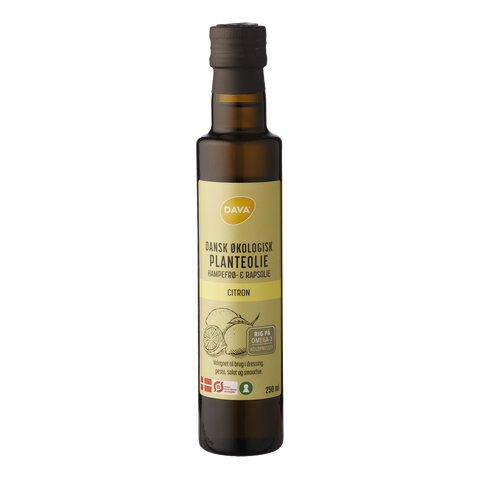 DAVA øko planteolie citron 250 ml